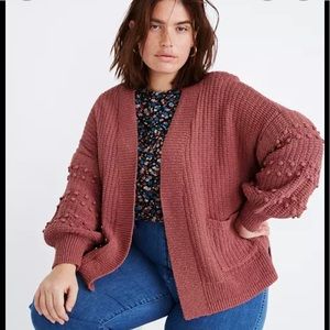 NWT Madewell Bubble Cardigan